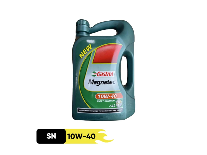 روغن موتور کاسترول مدل مگناتک 10w40 SN حجم 4 لیتر