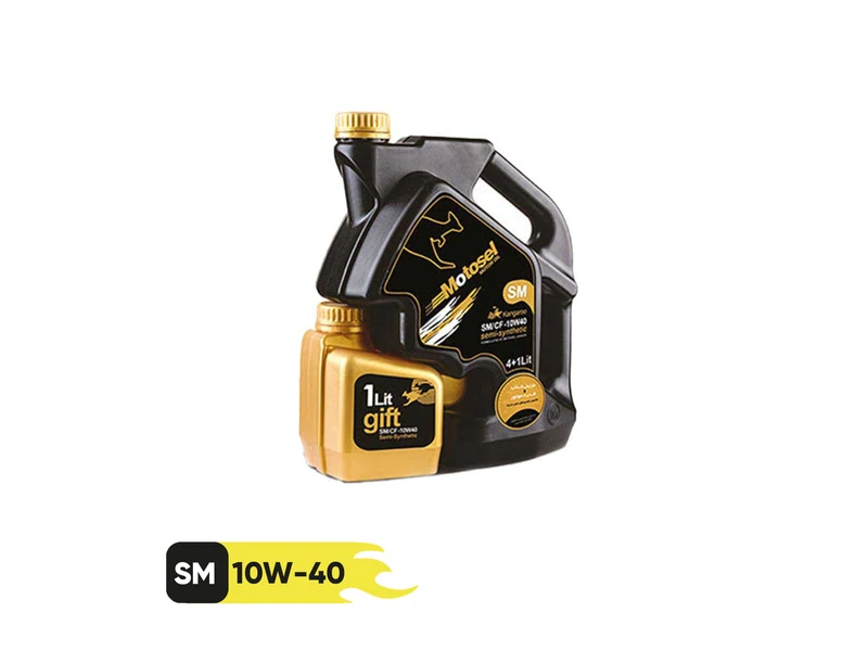 روغن موتور خودرو موتوسل مدل Kangaroo Plus SM 10W40 حجم 5 لیتر