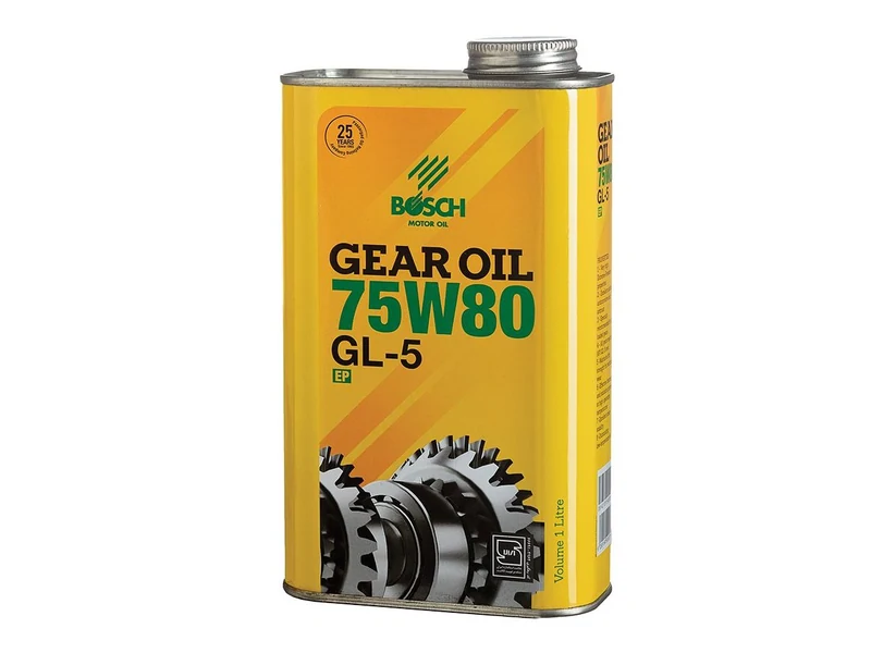 روغن گیربکس خودرو بوش مدل 75W80 GL-5 حجم ۱ لیتر