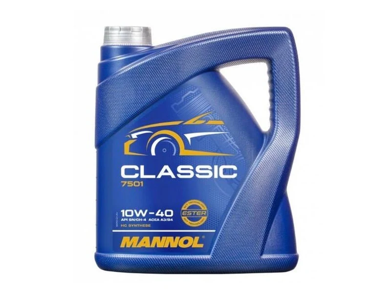 روغن موتور خودرو بنزینی مانول مدل 7501 SN 10W-40 حجم 4 لیتر