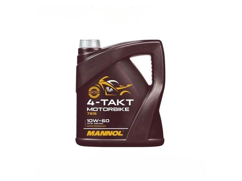 روغن موتور سیکلت تمام سنتتیک مانول مدل SP 10W-60 حجم 4 لیتر