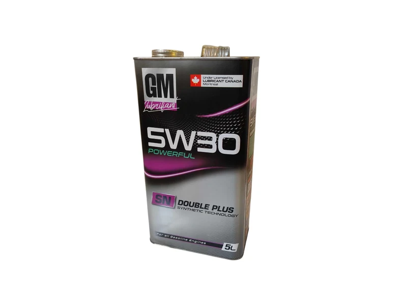 روغن موتور خودرو بنزینی جی ام لوبریفیانت مدل SN 5W-30 حجم 5 لیتر