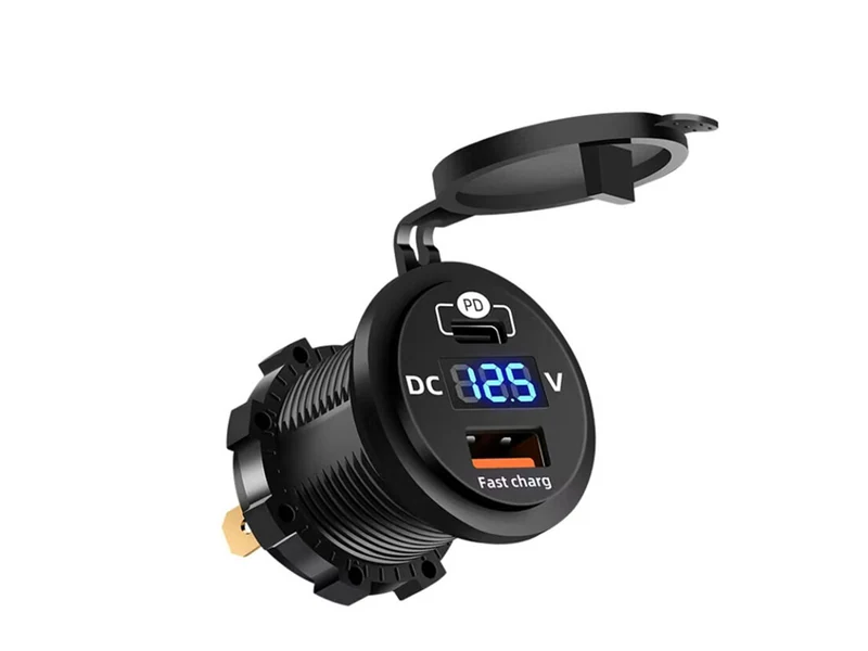 شارژر فندکی خودرو مدل MIT-A+C