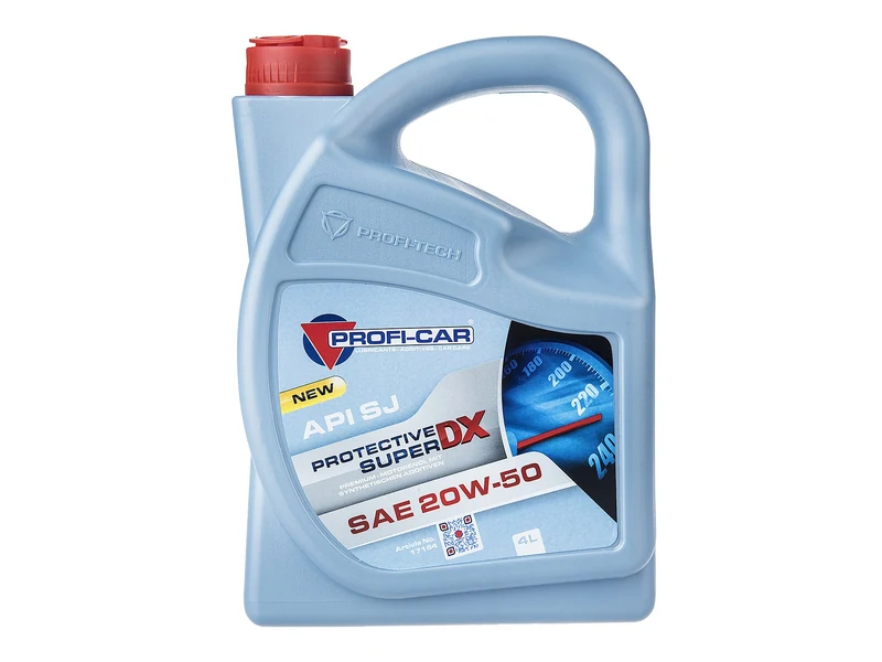 روغن موتور خودرو پروفی کار مدل SUPER PROTECTIVE DX 20W-50 حجم 4 لیتر