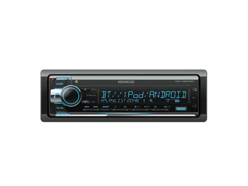 پخش کننده خودرو کنوود مدل KDC-X5200BTM