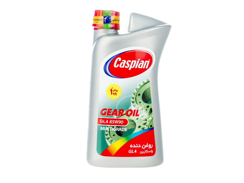 روغن گیربکس خودرو کاسپین مدل Gl4 85W90 حجم 950 میلی‌ لیتر