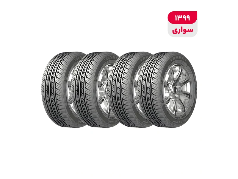 لاستیک خودرو بارز مدل P660 سایز 14 / 65 / 185 میلیمتر تولید سال 1399 - 4 حلقه