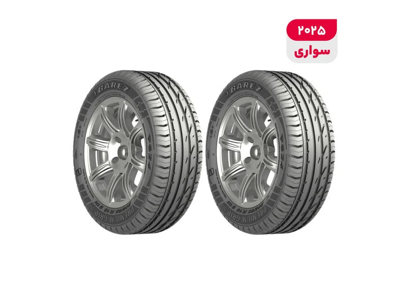 لاستیک خودرو بارز مدل P624 سایز 16 / 55 / 205 میلیمتر تولید سال 2025 - 2 حلقه