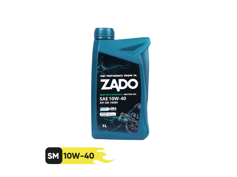 روغن موتور خودرو زادو مدل SAE 10W40-16000-SM حجم 1 لیتر