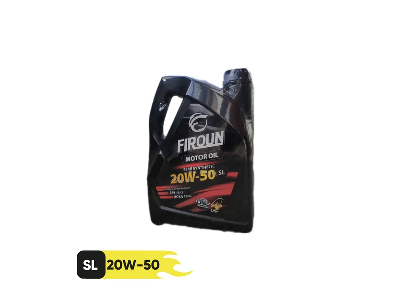 روغن موتور خودرو فیرون مدل NANO GRAPHENE 20W_50 SL حجم 4 لیتر